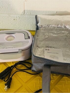 Electric Lunch Box with Insulated Bag